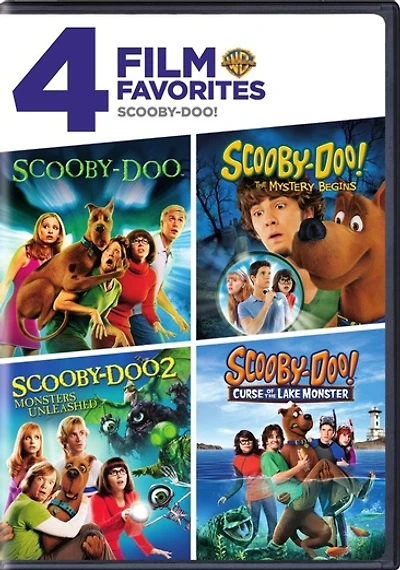 4 Film Favorites: Scooby-Doo - NEW