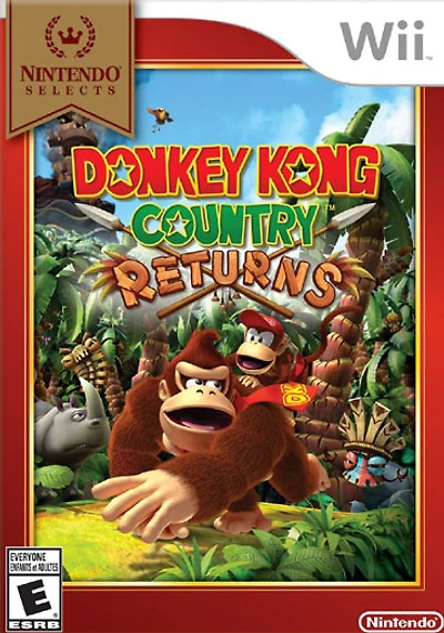 Nintendo Selects: Donkey Kong Country Returns - Wii - USED