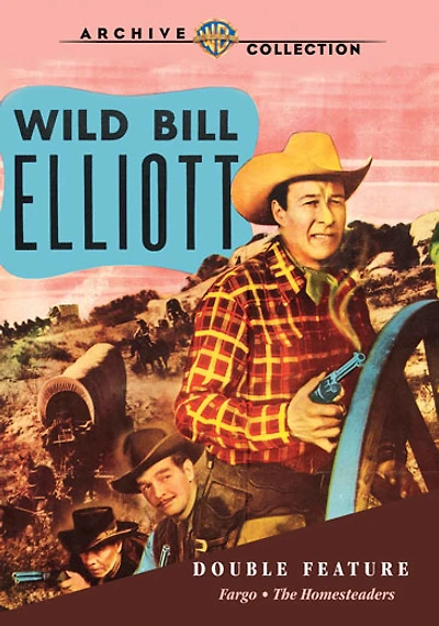 Wild Bill Elliot Western Double Feature - NEW
