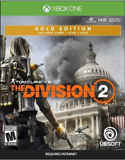 Tom Clancy's The Division 2 Gold Steelbook Edition - Xbox One - USED