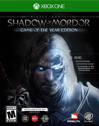 Middle Earth: Shadow of Mordor GOTY - Xbox One - USED