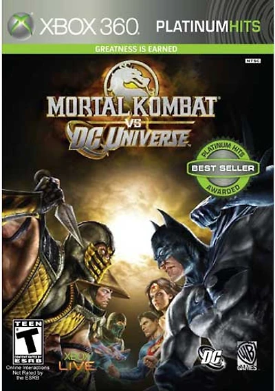 Mortal Kombat vs DC Universe - Xbox 360 - USED