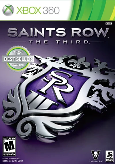 SAINTS ROW:THE THIRD - Xbox 360 - USED