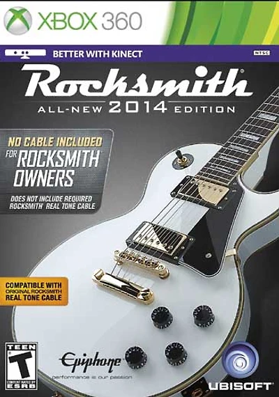 Rocksmith 2014 Edition (no cable included) - Xbox 360 - USED