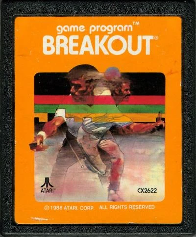 BREAKOUT - Atari 2600 - USED