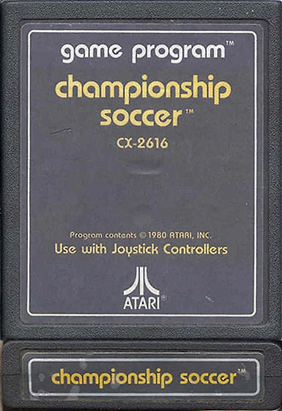 CHAMPIONSHIP SOCCER - Atari 2600 - USED