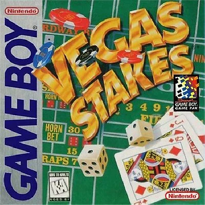 VEGAS STAKES - Game Boy - USED