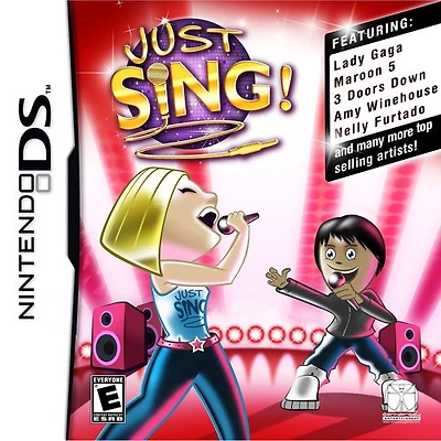 JUST SING (GAME) - Nintendo DS - USED