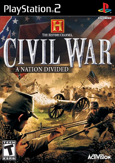 HISTORY CHANNEL:CIVIL WAR - Playstation 2 - USED
