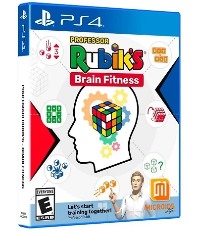 Professor Rubik's Brain Fitness - Playstation 4 - NEW