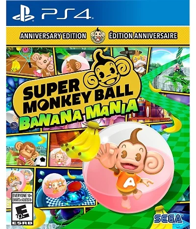 Super Monkey Ball Banana Mania - Playstation 4 - NEW