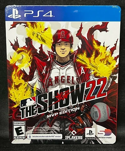MLB 22 The Show MVP Edition (PS4 Disc/PS5 Digital Code) - Playstation 4 - USED