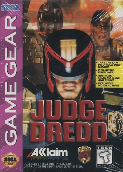 JUDGE DREDD - Sega Game Gear - USED