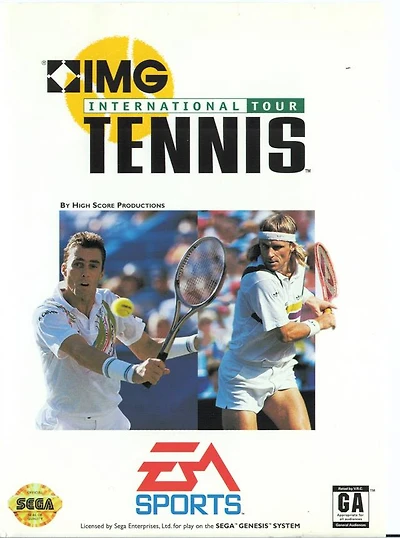INTERNATIONAL TENNIS TOUR - Sega Genesis - USED