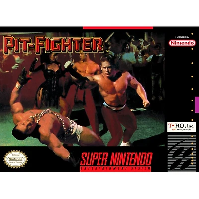PIT FIGHTER - Super Nintendo - USED