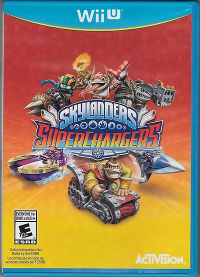 SKYLANDERS:SUPERCHARGERS (GAME - WU Wii U Wii-u WiiU - USED