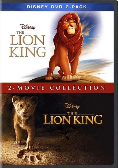 The Lion King Live Action & Animated 2-Movie Collection - NEW