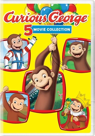 Curious George: 5-Movie Collection - NEW