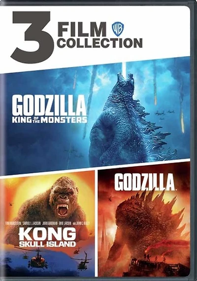 Godzilla / Godzilla King of the Monsters / Kong: Skull Island - NEW