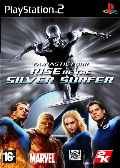 FANTASTIC 4:RISE OF THE SILVER - Playstation 2 - USED