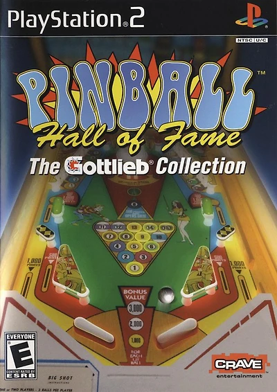 PINBALL HALL OF FAME:GOTTLIEB - Playstation 2 - USED