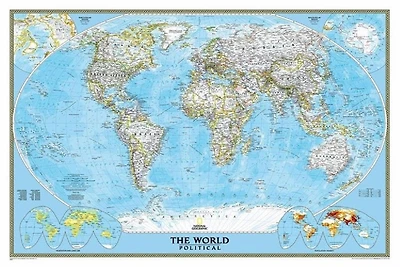Nat Geo Classic Map - NEW