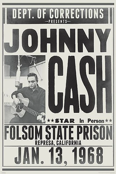 Johnny Cash - Folsom State Prison - NEW