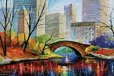 Central Park by Leonid Afremov - NEW