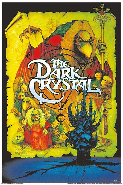 Dark Crystal -  Blacklight (Non Flocked) - NEW