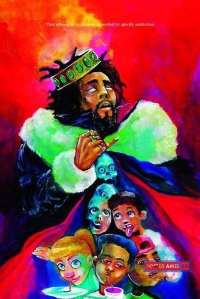 J. Cole - KOD Album Cover - NEW