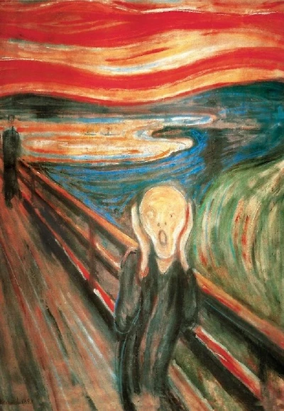 Edvard Munch - The Scream - NEW