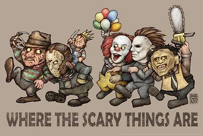 Where The Scary Things Are - NEW