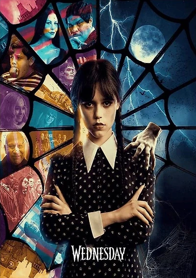 Wednesday - Stained Glass - NEW