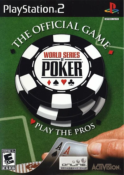 WORLD SERIES OF POKER - Playstation 2 - USED