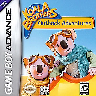 KOALA BROTHERS:OUTBACK ADV - Game Boy Advanced - USED