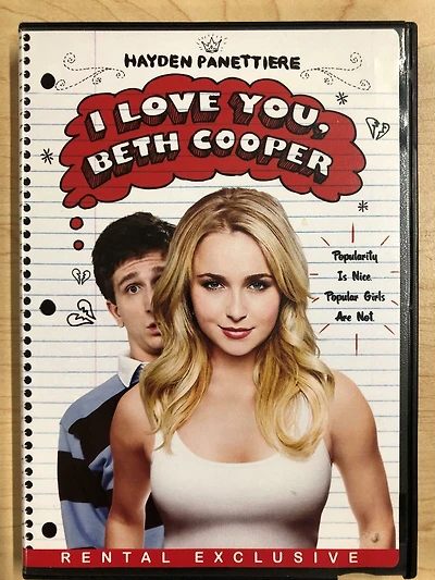 I LOVE YOU BETH COOPER (NO - USED