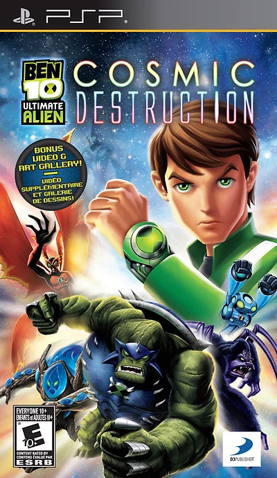 BEN 10:ULT ALIEN COSMIC DESTRU - PSP - USED