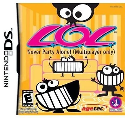 LOL:NEVER PARTY ALONE - Nintendo DS - USED