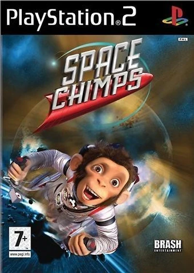 SPACE CHIMPS - Playstation 2 - USED