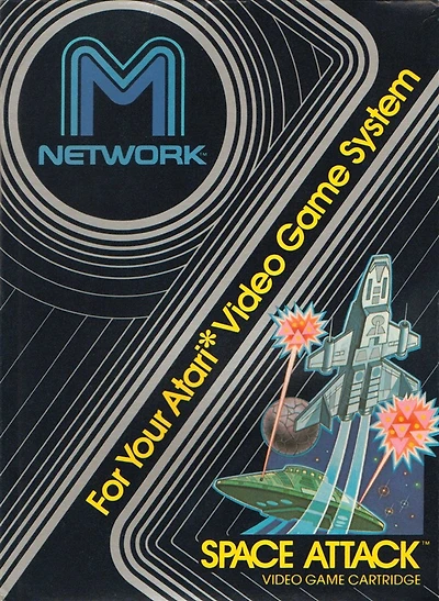 SPACE ATTACK - Atari 2600 - USED