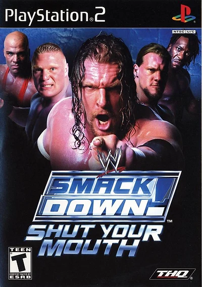 WWE:SMACKDOWN SHUT YOUR MOUTH - Playstation 2 - USED
