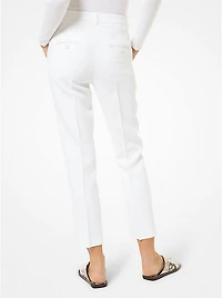 Samantha Double Crepe Sablé Pants