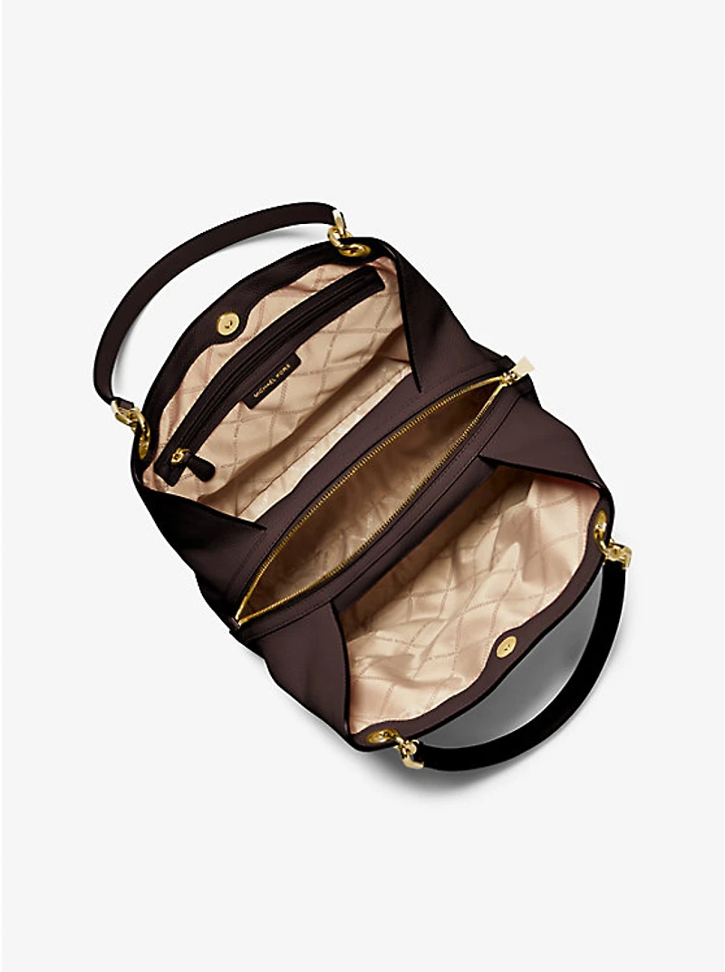 Kensington Large Pebbled Leather Tote Bag