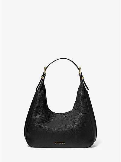 Nolita Pebbled Leather Hobo Shoulder Bag