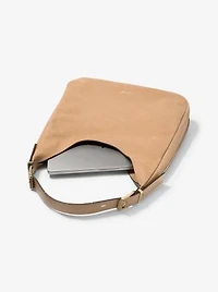 Nolita Large Nubuck Hobo Shoulder Bag