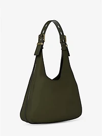 Nolita Large Nubuck Hobo Shoulder Bag