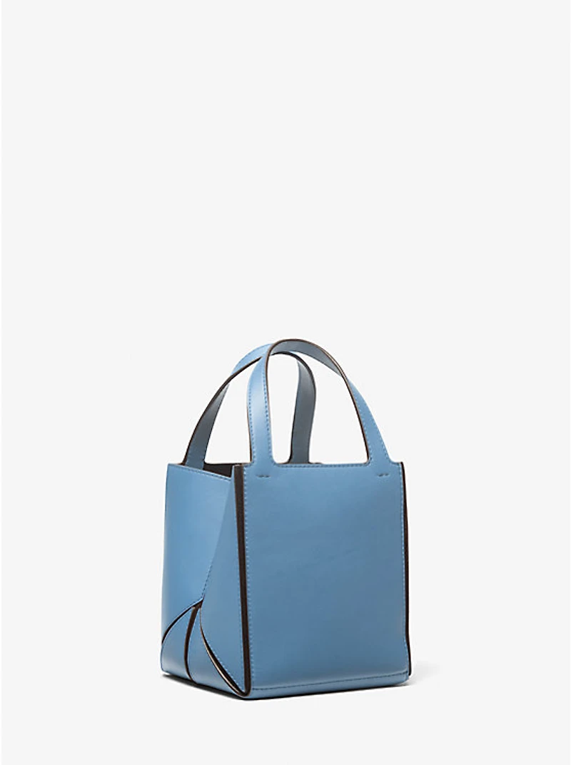 Jordi Small Leather Tote Bag