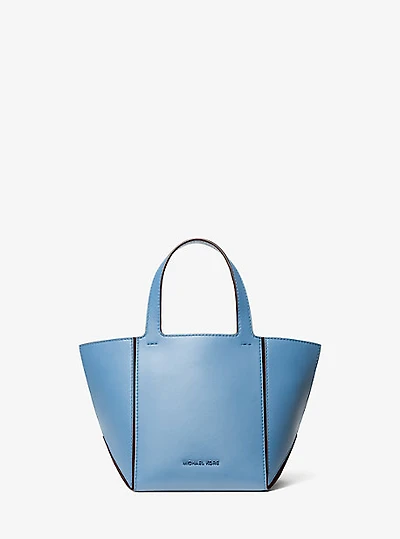 Jordi Small Leather Tote Bag