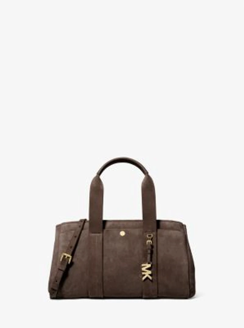 Romee Small Suede Satchel
