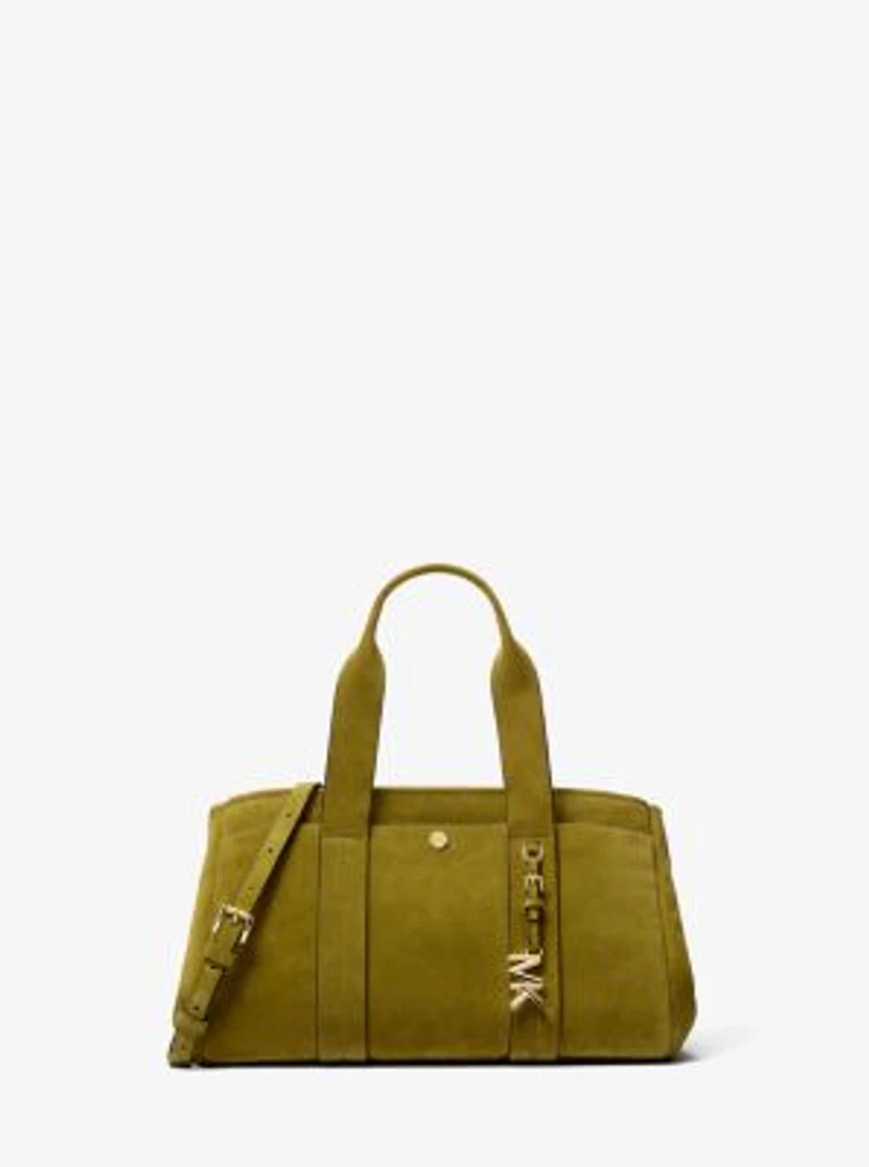 Romee Small Suede Satchel